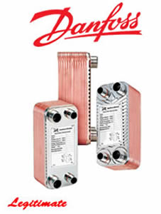 INTERCAMBIADOR PLACA DANFOSS EVAPORADOR 3.0 COND 3.6